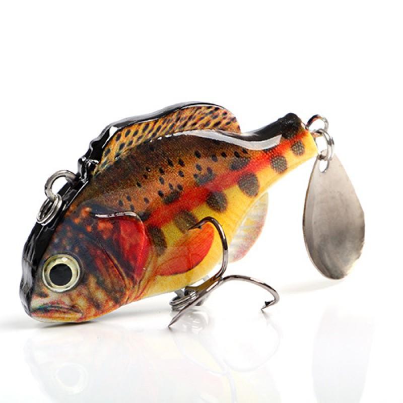 FTK Hard Lure Fishing Bait Artificial Minnow ABS Plastic Sea Tackle Bass Pike Perch