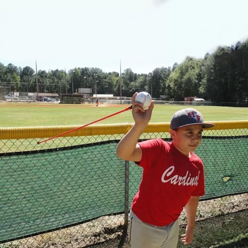 Potable Baseball Resistance Trainer Rubber Arm Strength Training New Baseball Pull Rope