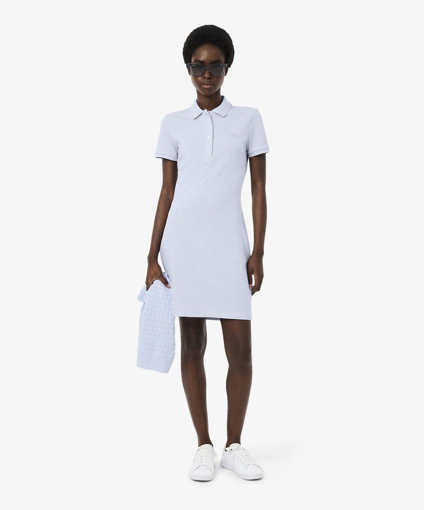 LACOSTE Женское приталенное мини-платье-поло из пике Ef5473-56G J2G