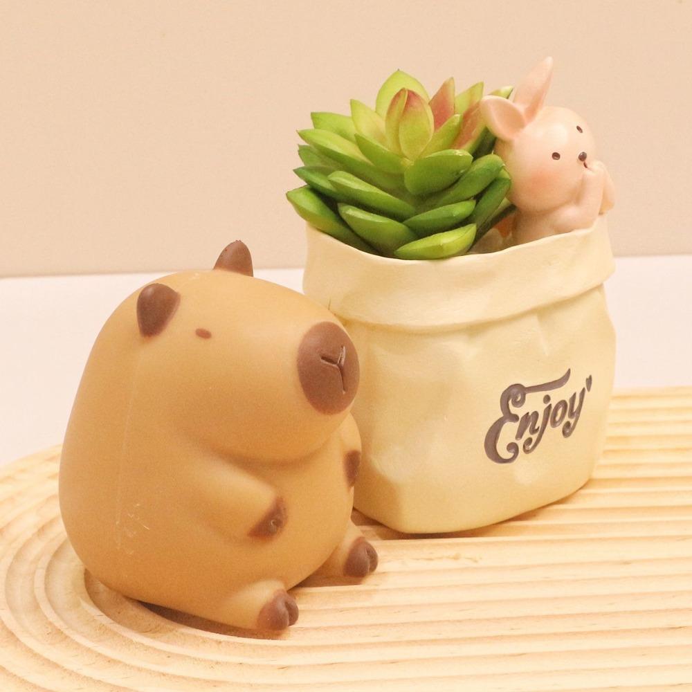 Креативная щипательная капибара, игрушки-сквиши, мультяшная сенсорная игрушка-непоседа, новые декомпрессионные игрушки, для детей и взрослых