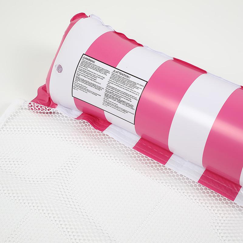 Inflatable Buoyancy Bed with Net Hammock - Floating Rowing Chair & Sofa, Doubles As Backrest. A Top Seller!