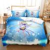 Постельное белье Сейлор Мун Домашний текстиль 3D цифровая печать Трехпредметный пододеяльник наволочка