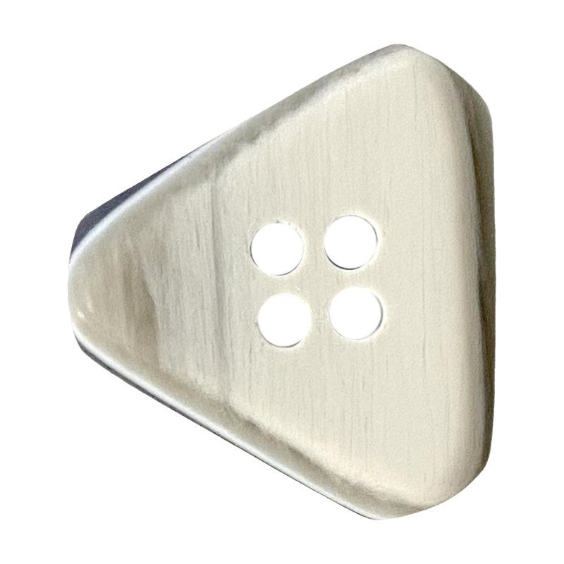 5 шт. треугольная смоляная пуговица с четырьмя отверстиями, мужское и женское пальто, двусторонняя нейлоновая куртка, декоративный тренч, пуговицы для западной одежды