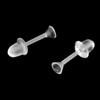 DIY Jewelry Findings Fashion Rubber Earring Back Stoppers Plug Earring Ear Post Nuts