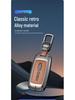 Чехол для ключа автомобиля Chery: Подходит для Tiggo, EQ1, QQ Ice Cream, Arrizo E - Маленький, Прочный металлический корпус с подвесной пряжкой
