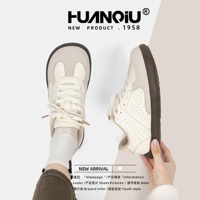 Глобальные ретро-стиль моральные тренировочные туфли женские 2025 новые весенние кампусные повседневные туфли универсальные с толстой подошвой ZHQ68176