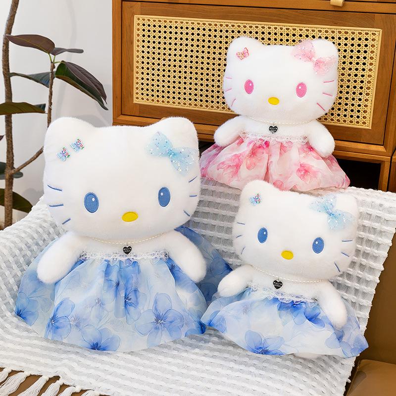 23/35 см Sanrio hello kitty Киннаморол Каваи Аниме Плюшевые Игрушки Мягкая Набивная Кукла КТ Кошка Плюшевая Подушка Рождественский Подарок Декор