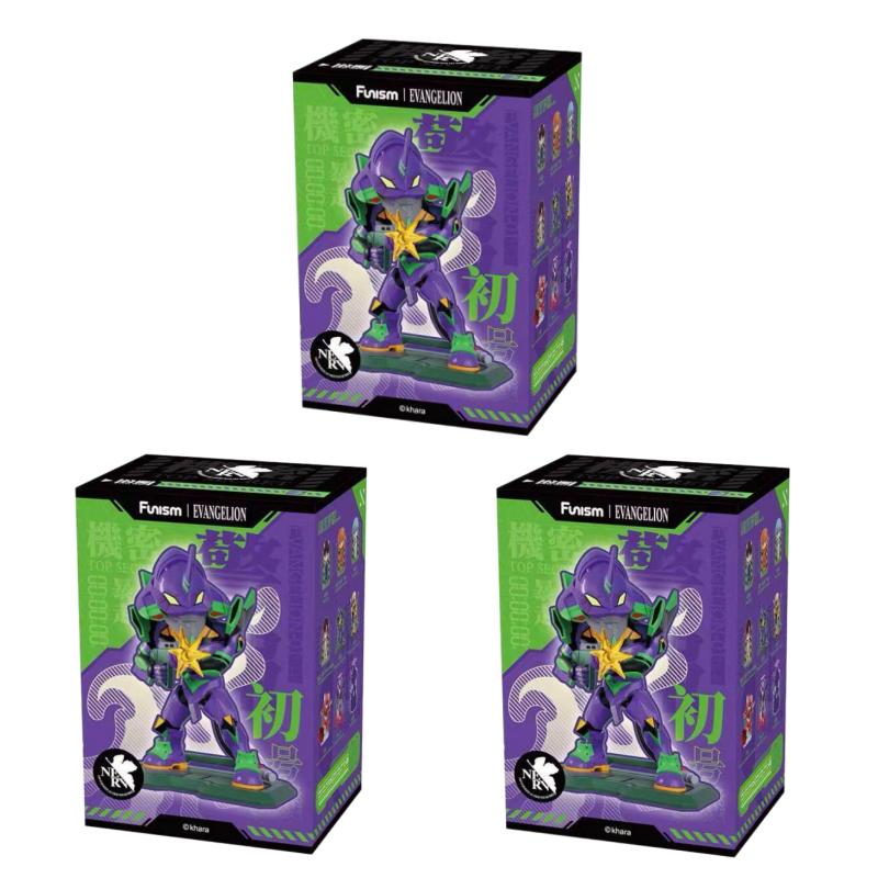 Original NEON GENESIS EVANGELION Complete The Plan Series Blind Box Anime Character Model Collection Toys Gifts