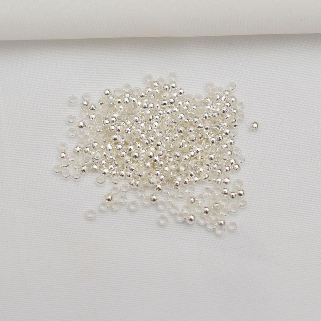 10 г 14-каратного золота, сохраняющего цвет, фиксирующая бусина, плоская отделка, фиксированный браслет ручной работы, ожерелье из бисера, бисерная проставка, ювелирные изделия