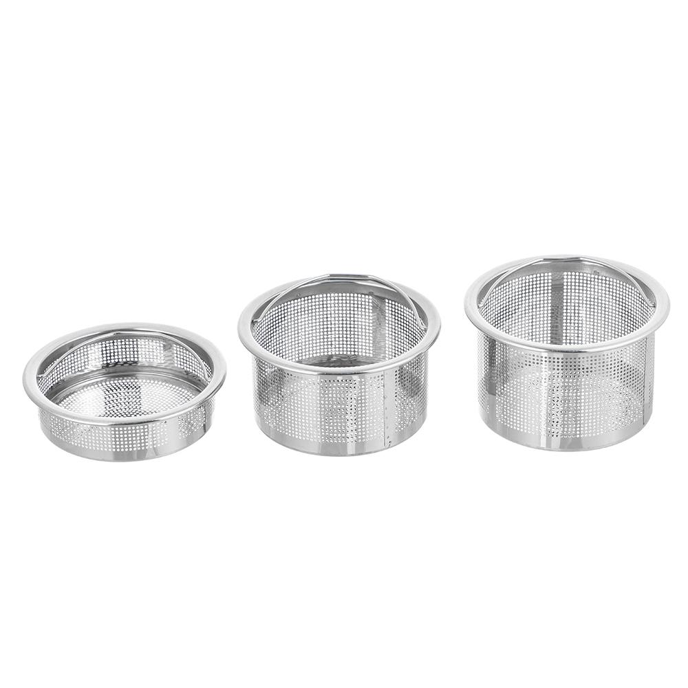 Сливной кран из нержавеющей стали, заглушка для очистки, фильтр, корзина, дуршлаг, сито для раковины, ловушка для пищевых волос