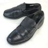 LLOYD Germany High-Quality Leather Slip-On Loafer Moccasin Shoes Size 8.5 27.0cm Black Dress Shoes(USED)