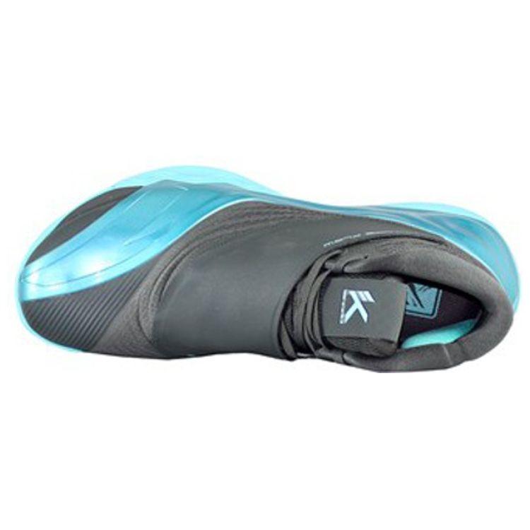 Anta KT6 Series Comfortable Performance Shock Absorbing Anti-Slip Wear Resistance Support High-Top Basketball Shoes Men sneakers Black Blue 112111101-5