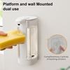 Automatic Induction Soap Dispenser 500ml Capacity Adjustable Foam Gears Rechargeable Battery Reusable Foaming Hand Soap Pump