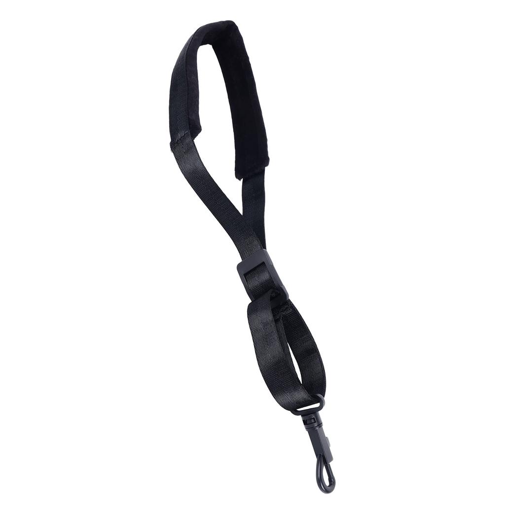 Ремень для саксофона на шею, регулируемая длина, нескользящий, удобный ремень для саксофона, альта, тенора, сопрано