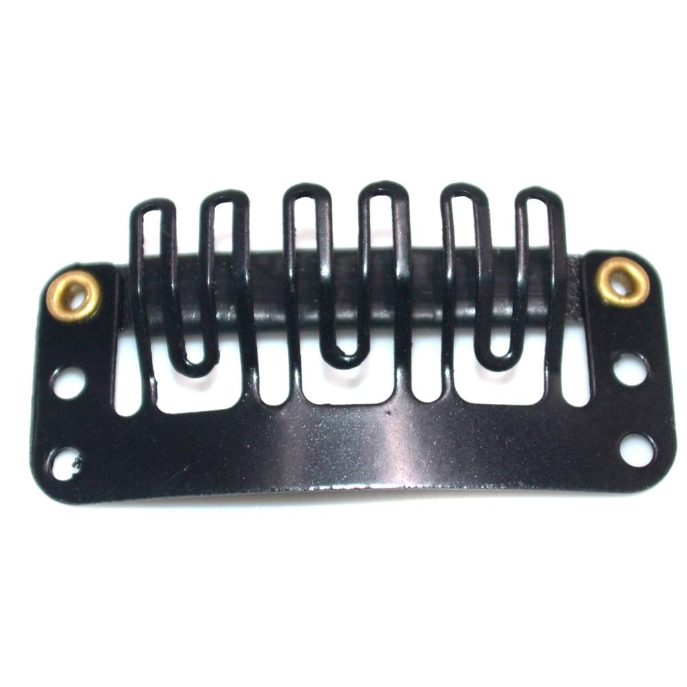 32mm U Shape Hair Extension Tools Stainless Steel Snap Clips for Wigs Accessory Professional Salon Quality DIY