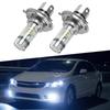 2Pcs/Set LED 100W/H4 8000K/20 LED White Two Bulbs Head Light High Low Beam Lamps