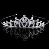 Свадебная принцесса австрийский хрустальный тиара корона фата аксессуар для волос для девочек детская тиара корона украшения для волос