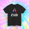 Red Wine and Blue T-Shirt Funny Patriotic Drinking 4th of July Tee S-5XL