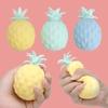 1 Pcs Funny Decompression Vent Pineapple Squeeze Ball Gift Squishy Squeeze Stress Reliever Fidget Sensory Toys Simulation Fruit Food