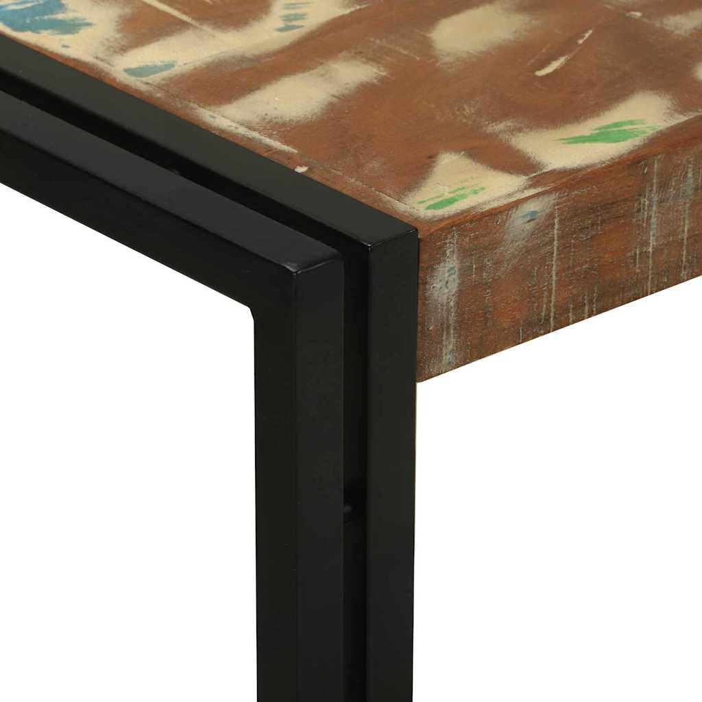 Console Table 120 x 33 x 75 cm Solid Upcycled Wood