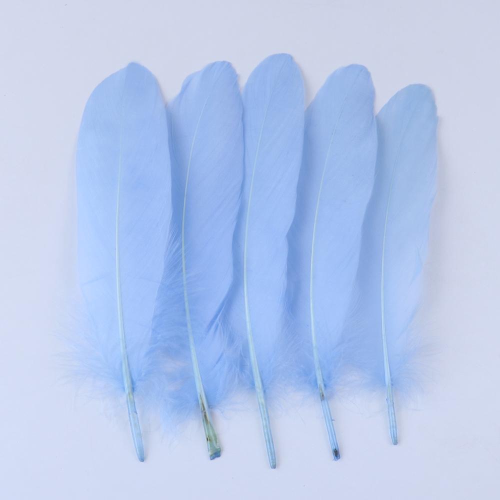 Natural Goose Feathers Dyed Multicolor Swan Feather for Crafts Wedding Jewelry Party Accessories 15-20cm/6-8 Inch
