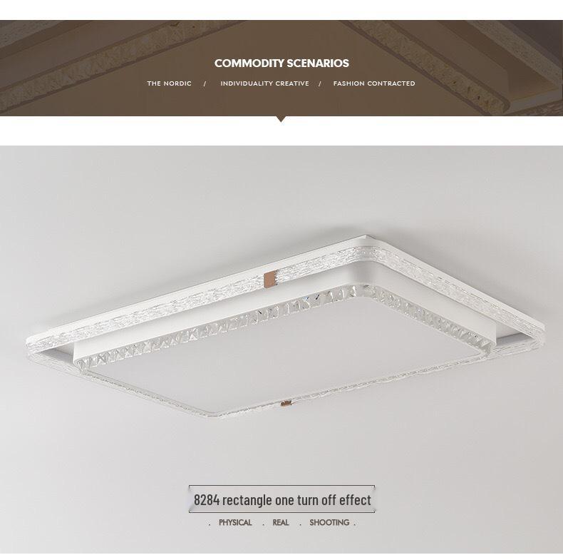 Современный потолочный светильник с полной защитой глаз - Модель 2025 года для гостиной и главной спальни