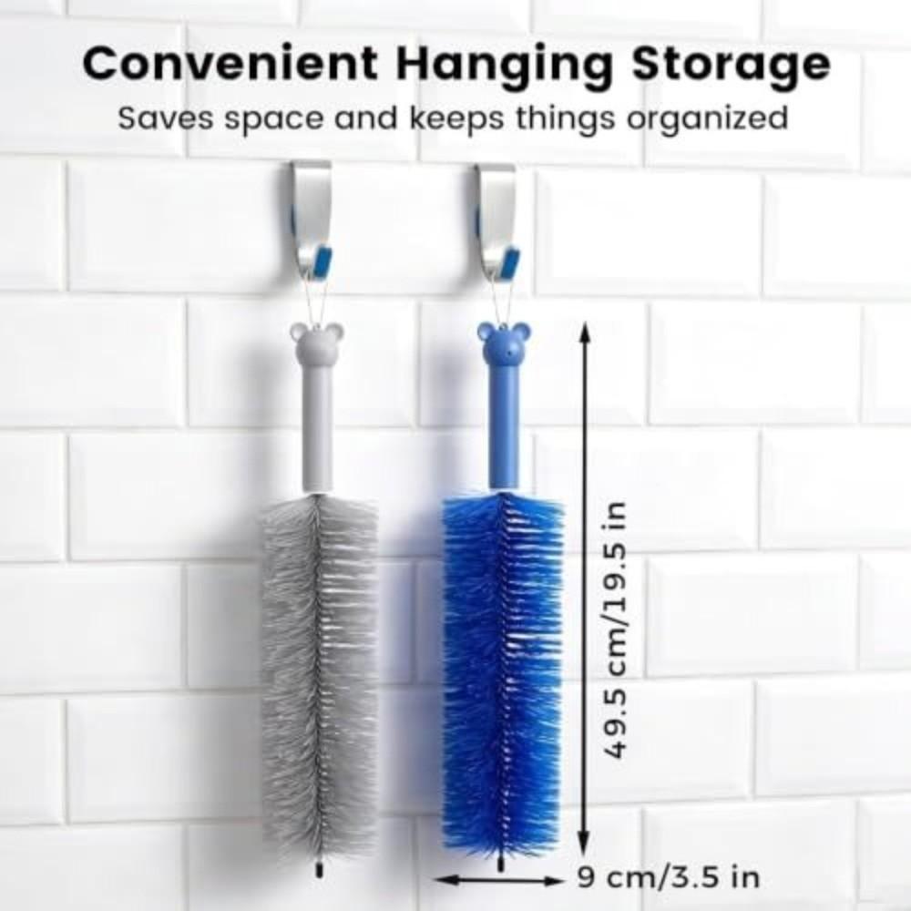 Microfiber Fan Cleaning Brush Washable Bendable Cobweb Duster Dust Duster Brush For Electric Fans