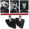 Для BMW 1 серии E81 E82 E87 E88 2003-2013 Автомобильный стайлинг 5/6-ступенчатая ручка переключения передач из ПУ-кожи с чехлом
