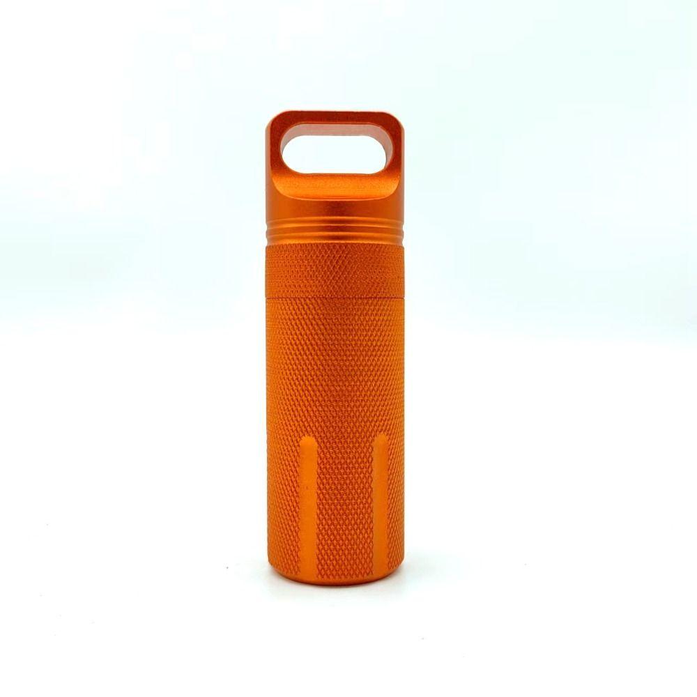 Брелок для ключей, уличный инструмент, инструмент для повседневного использования, уличный контейнер для таблеток, водонепроницаемая канистра, водонепроницаемая бутылка, герметичная бутылка