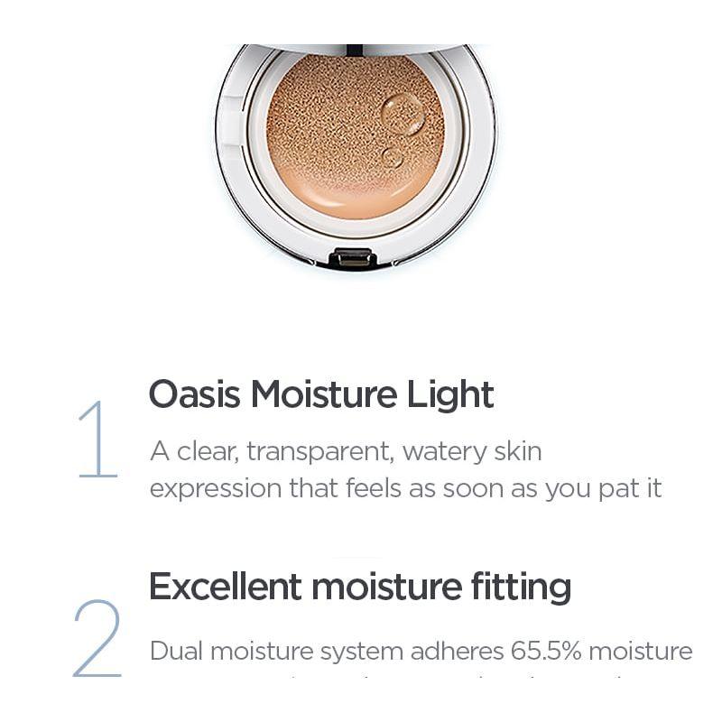 Klavuu Blue Pearlsation Высокопокрывающий аква-кушон с морским коллагеном SPF50+ PA+++ 12г