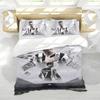 Football Star Ronaldo Bedding Set Duvet Cover 2/3 Piece Set Single Double Bedroom Decoration Lightweight Comfortable Soft 3D