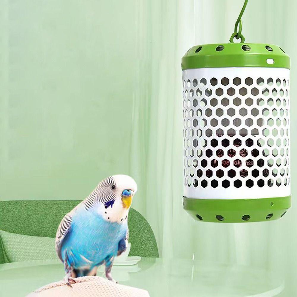 Металлическая лампа с керамическим нагревателем, защищенная от перегрызания, лампа против укусов для птичьей клетки, прочный обогреватель для птиц, для помещения