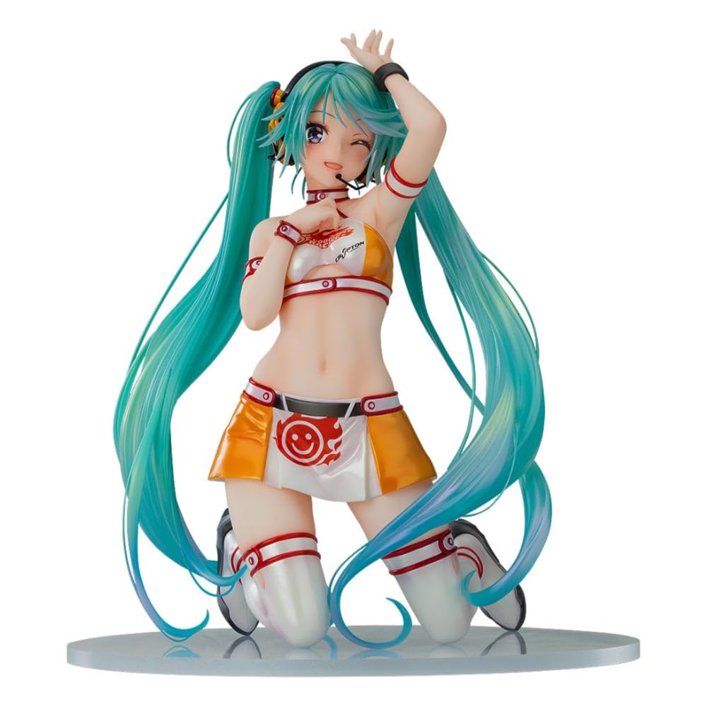 Hatsune Miku GT Project Racing Miku Art by Kentaro Yabuki Scale Plastic Painted Finished Figure M04338 2010Ver. 1/7