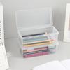 Large Capacity Transparent Stationery Case Pencil Storage Colour Pencil Storage Children's Crayon Painting Sketching Pencil Bag