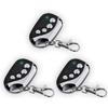 LE05296-Set of 3 - Universal Copying Remote Control 433.92 Mhz (fixed code)Gate Garage Alarm Light - Notice FR
