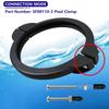 O-Ring Pool Filter Clamp Sand Filter Valve Clamp Replacement With Screw Flange Valve Clamp Swimming Pool Sand Filter Valve Clamp