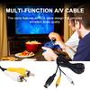 Игровой аудио-видео кабель, универсальный AV-стереокабель, композитный кабель, A/V RCA-кабель для подключения, видео-AV-стереокабель для SegaGenesis 1