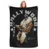 Hulk Hogan Rest Easy Brother 1953-2025 Blankets Quality Warm Soft  Throw Blanket Winter Students Couch Chair Pattern Bedspread