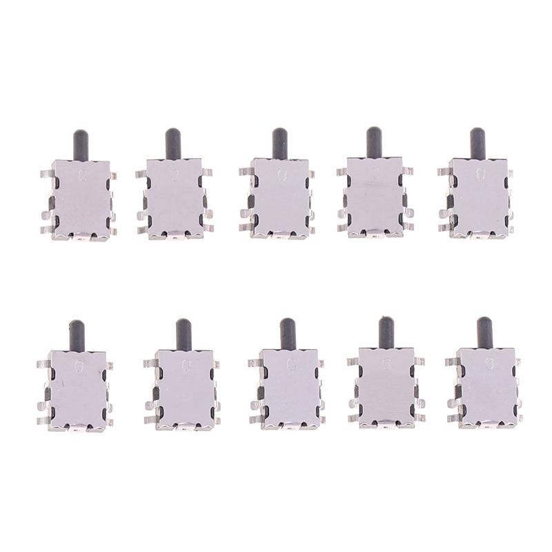 10 шт. Мини-ползунковый переключатель сброса микропереключатель нормально открытый/нормально закрытый боковой нажатие