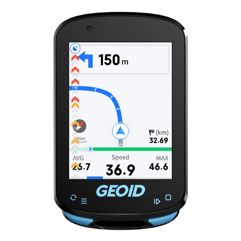 GEOID GPS Велокомпьютер Умная Навигация Цветной Экран Одометр Беспроводной ANT+ WIFI Велосипедный Спидометр