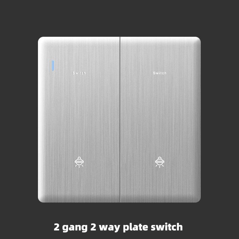 UK 13A with USB Type-c 18W Fast Charging Wall Power Socket plug,Universal Wall Light Household Switch Dual USB Electrical Outlet