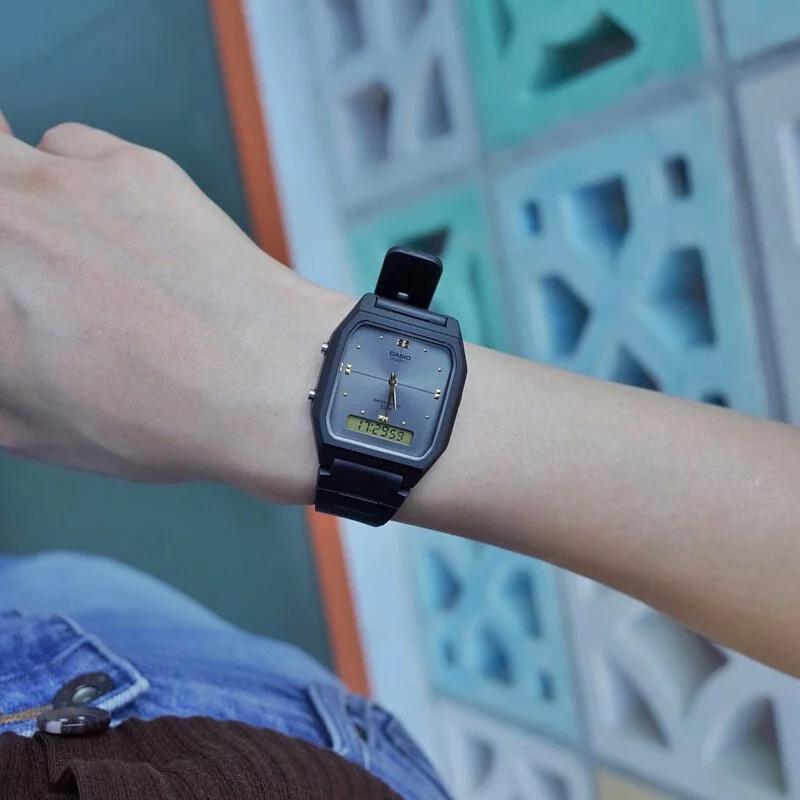 Casio Мужские ЧЕРНЫЕ ЧАСЫ YOUTH AW-48HE-8A AW-48HE-8A