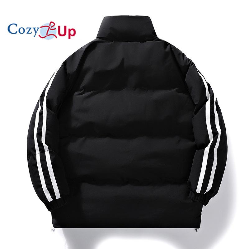 Cozy Up Мужская куртка, теплая хлопковая одежда, свободное пальто, хлебный костюм