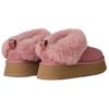 UGG Ботильоны из спилка коровьей кожи Прочные Простые Удобные Для поездок на работу Уличные Повседневные Модные Ботильоны до щиколотки Зимние ботинки Женские ботинки Розовые 1171393-PDW