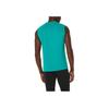 Asics Буква Без рукавов Круглый вырез Жилет Мужские топы Сине-зеленый 2091A743-414