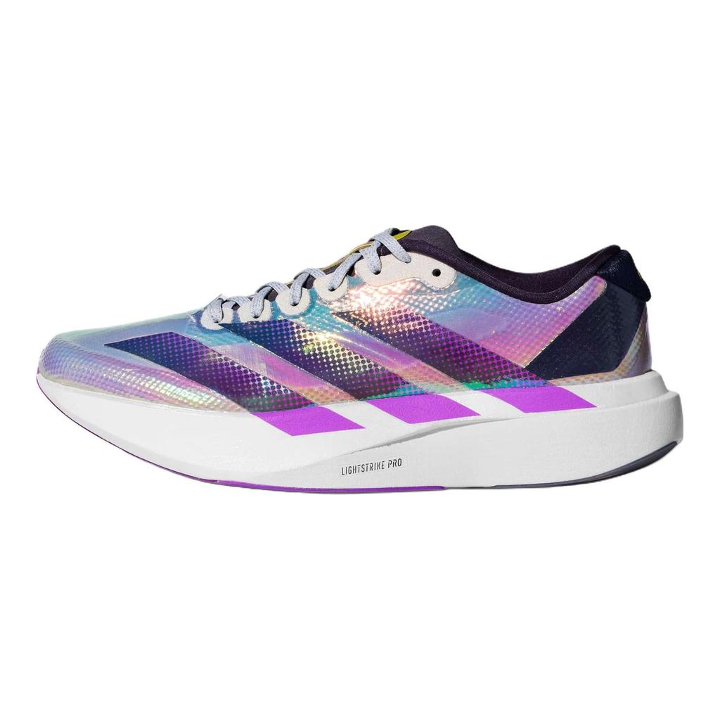 adidas Adizero Evo SL Скользкие, Износостойкие, Упругие Марафонские Беговые Кроссовки Унисекс Фиолетовые KI1519