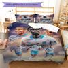 Marseille  Pattern Bedding Quilt Set Quilt Cover Pillowcase Home Decoration Birthday Gift (1 * duvet cover + 2 * pillowcase, without core)