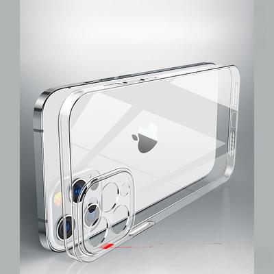 Применимо к iPhone16proMax Ice-прозрачный чехол для мобильного телефона Apple 15 Защитный чехол Ультратонкий 14 Прозрачный 12 Рассеивание тепла
