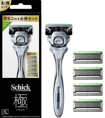Schick KIWAMI Sensitive Skin Combo Pack 4 сменная бритва (держатель (с лезвием) + лезвия)