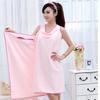 Boys Girls Soft Absorbent Microfiber Bath Home Living Super Pink Bating Towel Wrap Spa Towel Wearable Beach Body